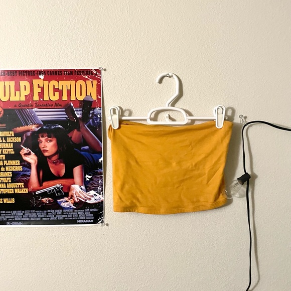 Garage Tops - yellow tube top